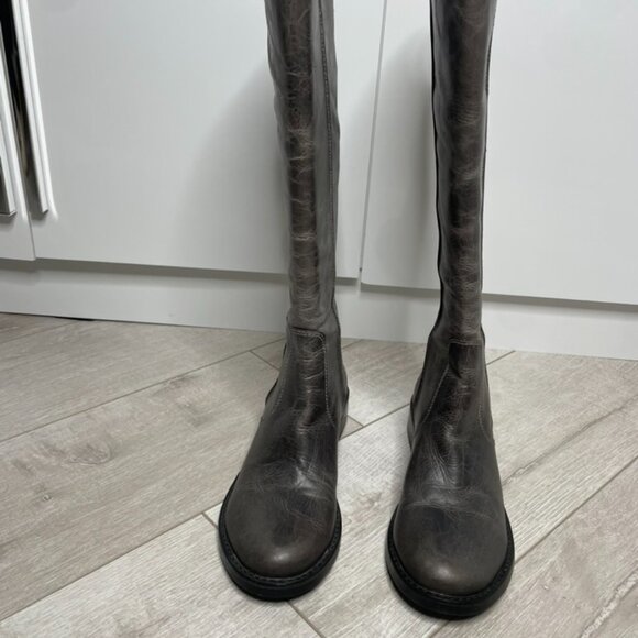 J Jill Boots - 8 - Grey Leather - Picture 2 of 10